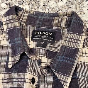 Men's FILSON XL flannel shirt